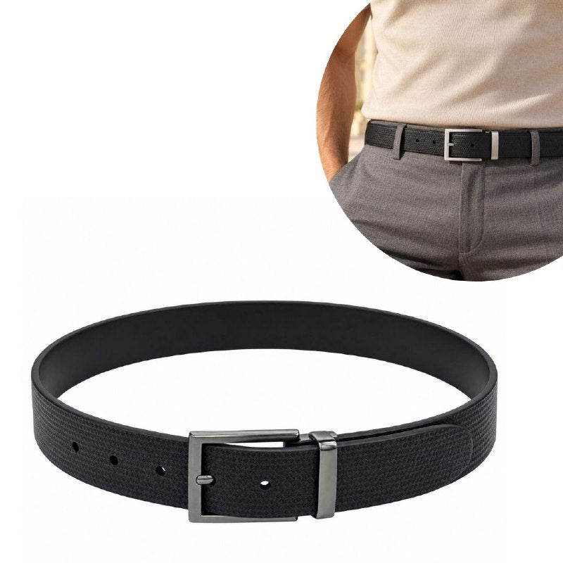 FAJA ORIGINAL NIKE REVERSIBLE PARA CABALLERO COLOR NEGRO TALLA M 34-36