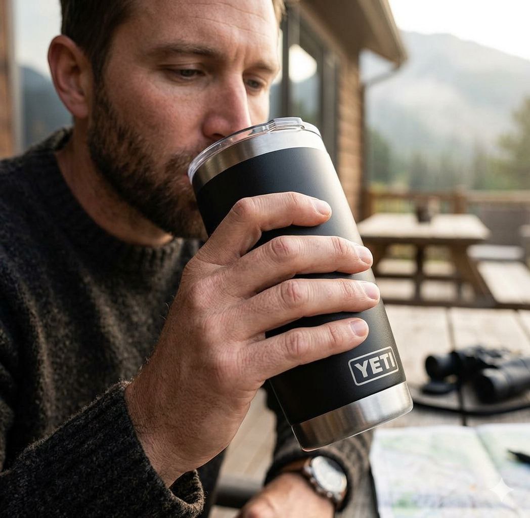 VASO TERMICO PERSONAL DE ACERO INOXIDABLE YETI 20 ONZAS PRECIO POR MAYOR ES POR CAJA