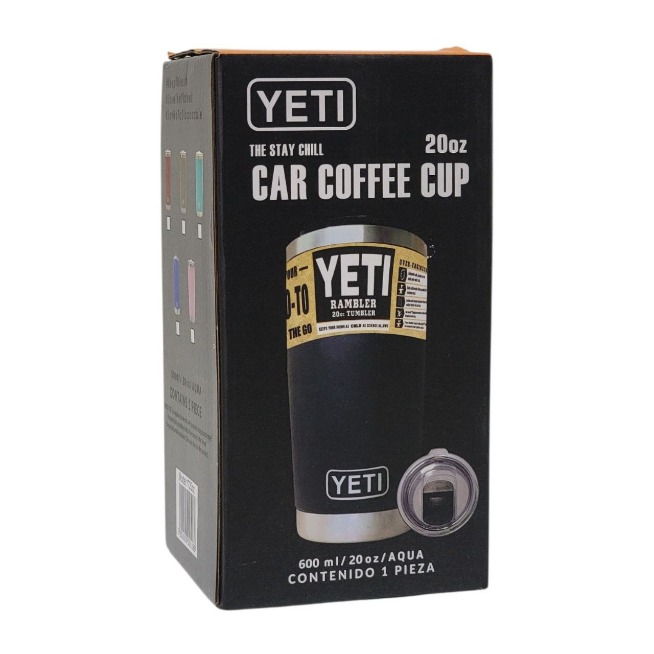 VASO TERMICO PERSONAL DE ACERO INOXIDABLE YETI 20 ONZAS PRECIO POR MAYOR ES POR CAJA
