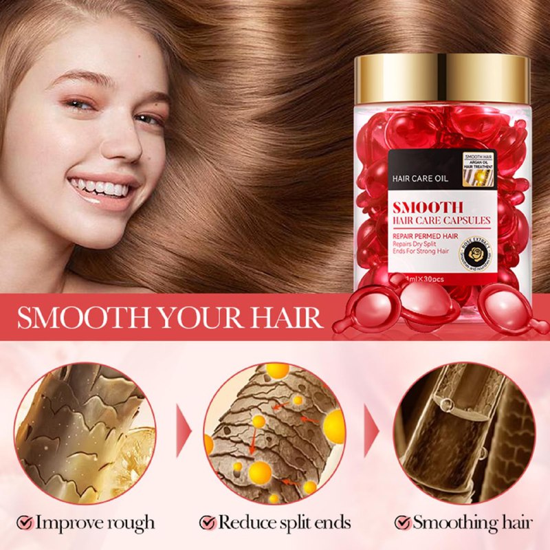 SUERO PARA EL CABELLO EN AMPOLLAS REPARADORAS CON EXTRACTO DE ROSA 30UND SADOER 1MLX30