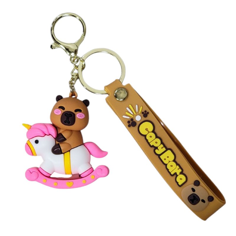 LLAVEROS DE CAPIBARA,CAPYBARA, 6 ESTILOS DISPONIBLES