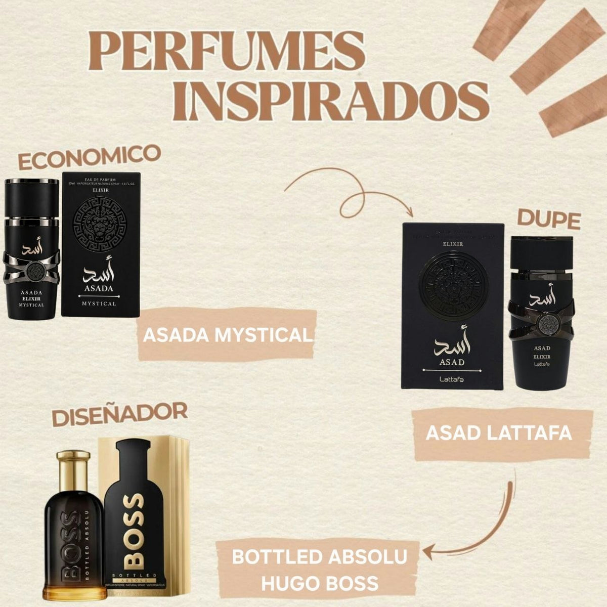PERFUME ECONÓMICO ASAD ELIXIR MYSTICAL EDP 30ML (H)