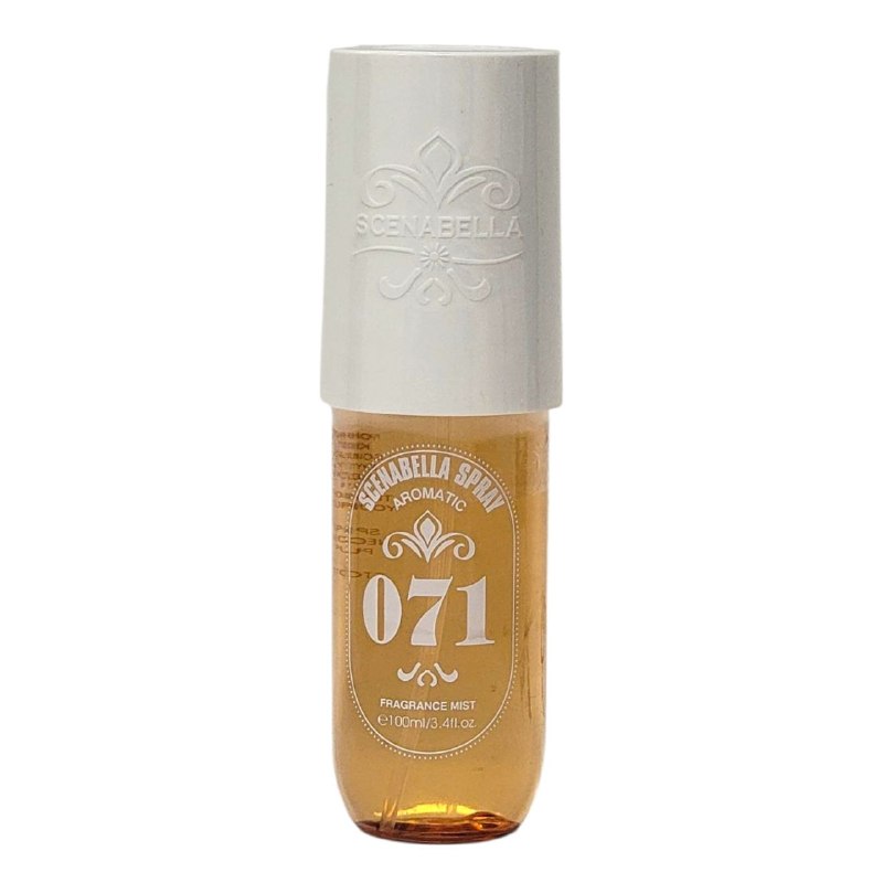 SPRAY PERFUMADO PARA EL CABELLO Y CUERPO SCENABELLA SPRAY AROMATIC 071 VAINILLA, NUEZ TOSTADA, SAL MARINA, CHOCOLATE, HABA TONKA, COCO 100ML