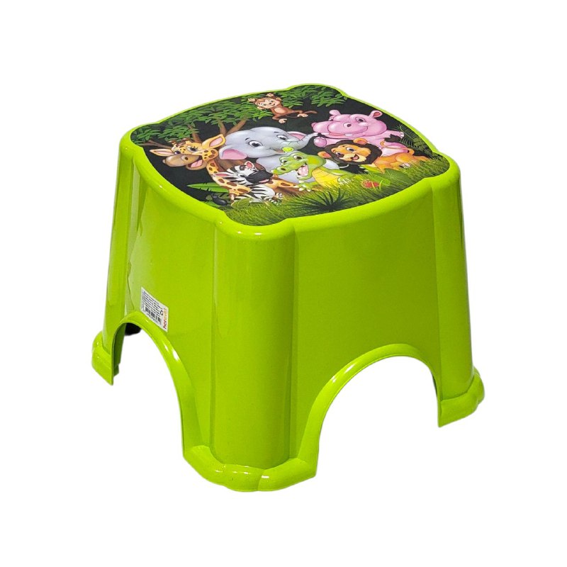 SILLA BANQUITO O TABURETE INFANTIL PARA NIÑOS(AS) RESISTENTE Y SEGURO PARA SENTARSE HEREVIRI 25X20CM