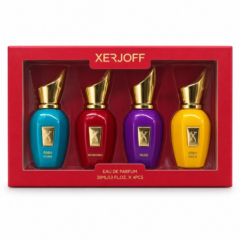 SET XERJOFF TRIPLE AAA DE ALTA CALIDAD EDP 30MLX4PCS (U)