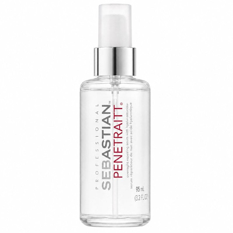 SUERO CAPILAR NOCTURNO REPARADOR E HIDRATANTE SIN ENJUAGUE CON ACIDO HIALURONICO Y NIACINAMIDA SEBASTIAN PROFESSIONAL 95ML