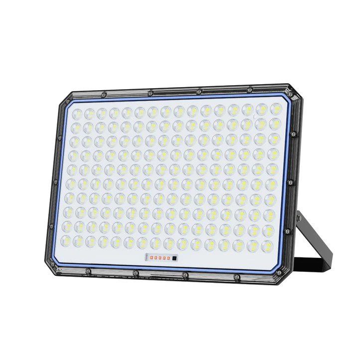LUZ LED, LAMPARA SOLAR REFLECTOR SOLAR LED DE ALTA POTENCIA CON PANEL SOLAR Y BATERIA PARA ILUMINACION EXTERIOR 5000W JORRAN SOLAR FLOOD LAMP