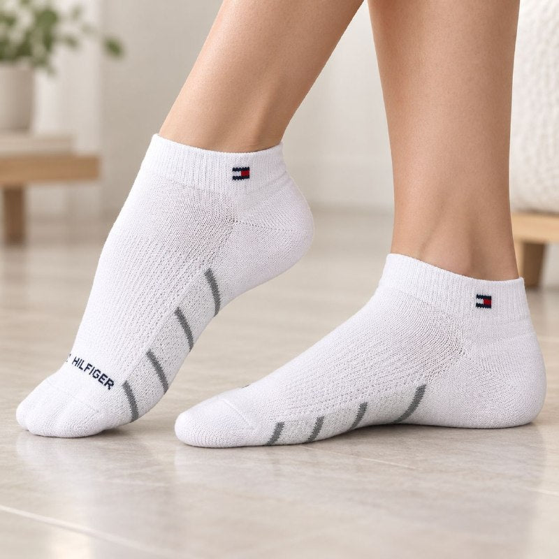 CALCETA TOBILLERA TOMMY HILFIGER PARA MUJER 6 PARES TALLA ÚNICA