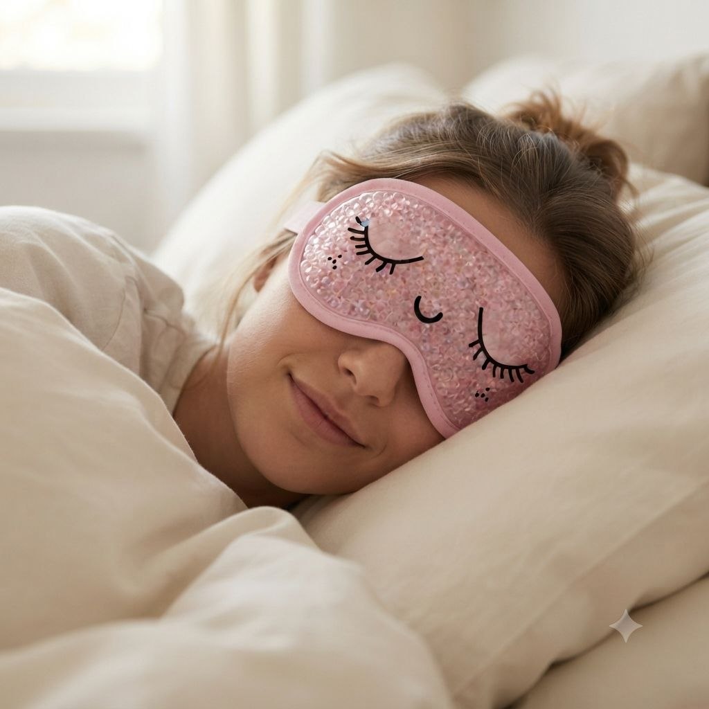 MASCARILLA DE GEL TERAPÉUTICA PARA EL CONTORNO DE OJOS CON BANDA ELÁSTICA 6 x 19 CM