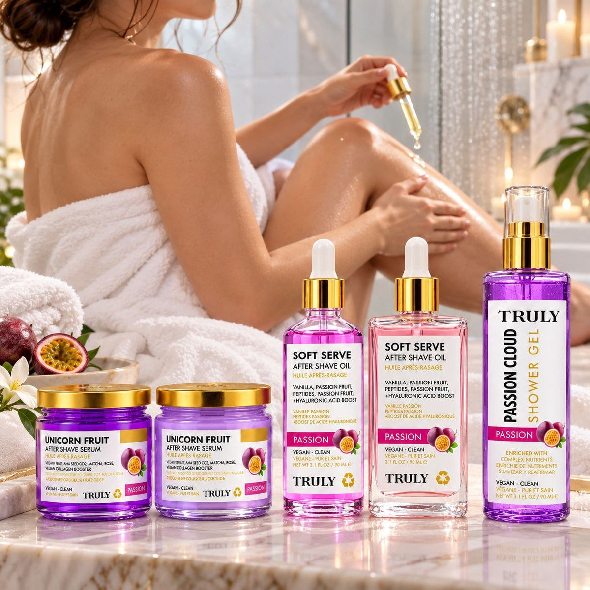 SET LIMPIAR, EXFOLIAR, HIDRATAR Y CUIDAR LA PIEL TRULY SMOOTH LEGEND SHAVE SET 5PCS 90ML (M)
