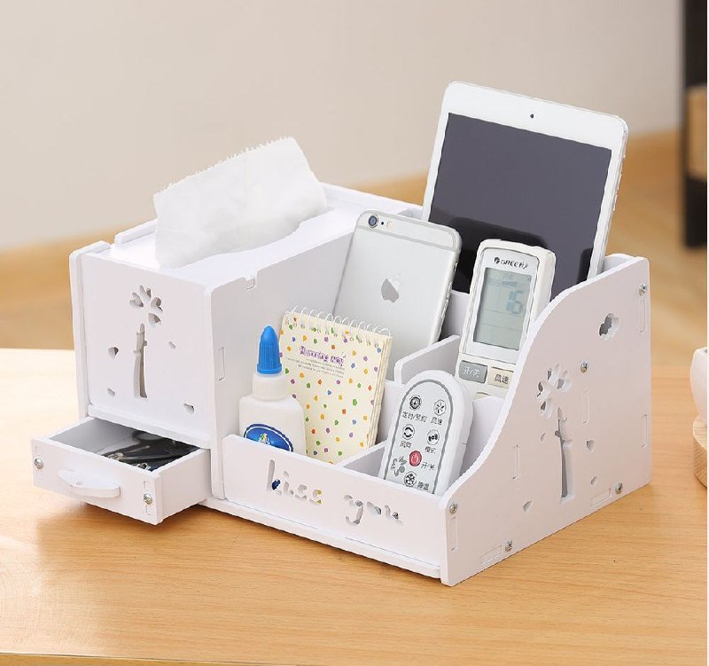 ESTANTE ORGANIZADOR DE COSMETICOS, MAQUILLAJE O JOYERIA COLOR BLANCO