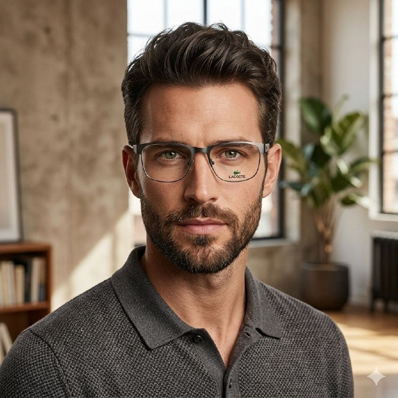 LENTES ORIGINALES PARA GRADUAR PARA CABALLERO LACOSTE