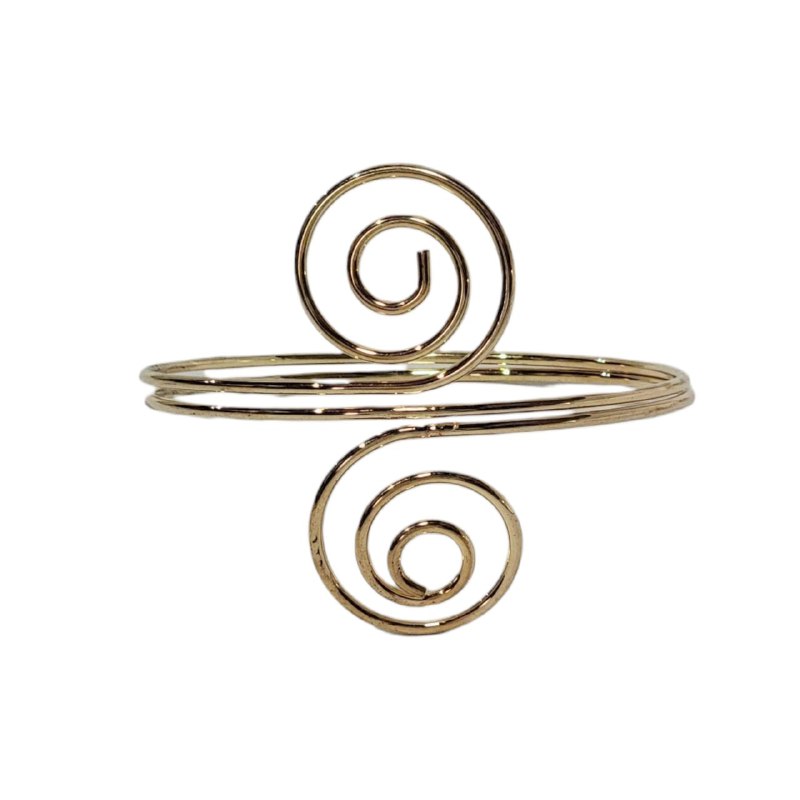 BRAZALETE PARA BRAZO SUPERIOR AJUSTABLE DE ACERO