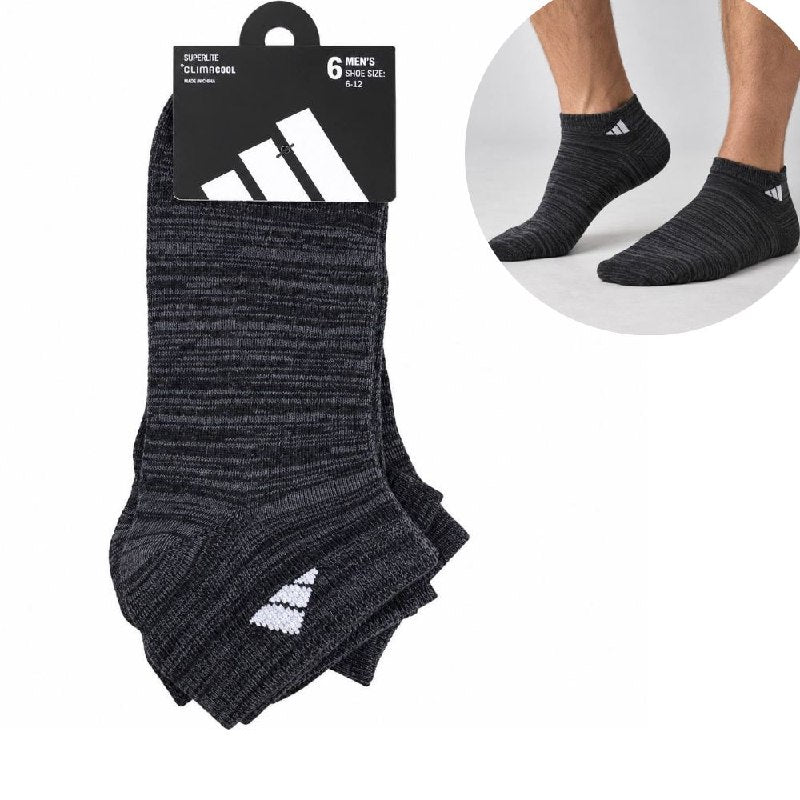 CALCETA TOBILLERA ADIDAS ORIGINAL PARA HOMBRE 6 PARES TALLA: 6-12