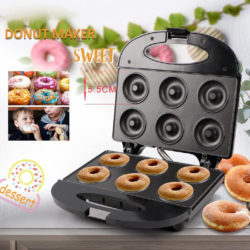 MAQUINA DE MINI DONAS 750W DE FUERZA SK-BBQ-843 SOKANY