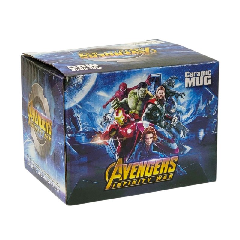 TAZA DE CERAMICA, RESISTENTE AL CALOR, MANGO CREATIVO DISEÑO AVENGERS INFINITY WAR HULK