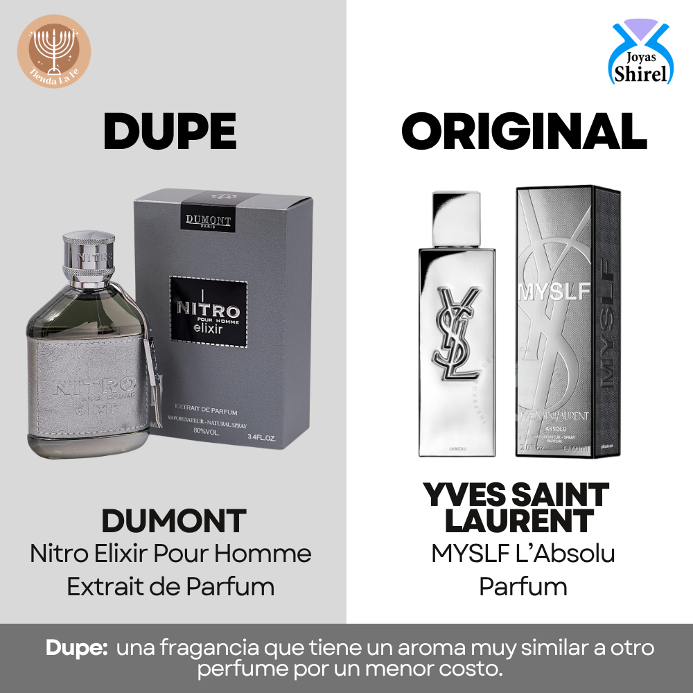 DUMONT NITRO ELIXIR POUR HOMME EXTRAIT DE PARFUM 100ML (H) (DUPE YVES SAINT LAURENT NITRO ELIXIR POUR HOMME PARFUM)