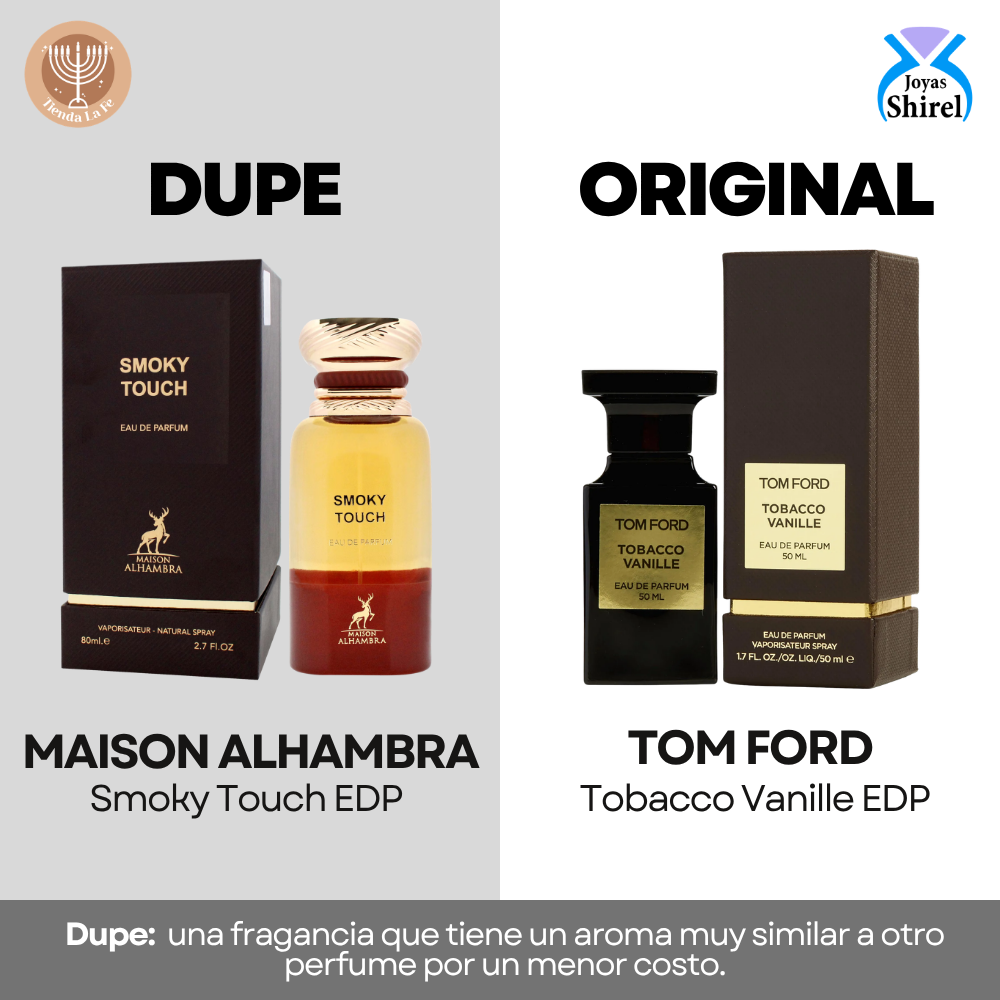 MAISON ALHAMBRA SMOKY TOUCH (TOBACCO TOUCH) EDP 80ML (U) (DUPE TOM FORD TOBACCO VANILLE EDP)