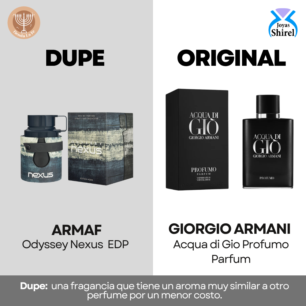 ARMAF ODYSSEY NEXUS EDITION AQVA EDP 100ML (U) (DUPE GIORGIO ARMANI ACQUA DI PROFUMO PARFUM)
