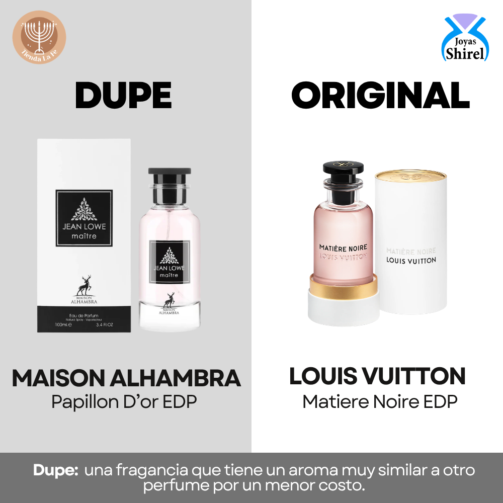 MAISON ALHAMBRA JEAN LOWE MAITRE (MATIERE) EDP 100ML (M) (DUPE LOUIS VUITTON MATIERE EDP)