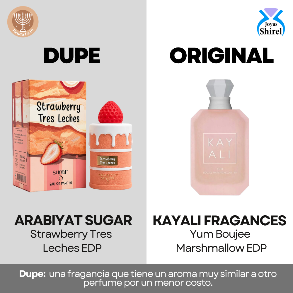 ARABIYAT SUGAR STRAWBERRY TRES LECHES EDP 100ML (M) (DUPE KAYALI FRAGANCES YUM BOUJEE MARSHAMALLOW EDP)