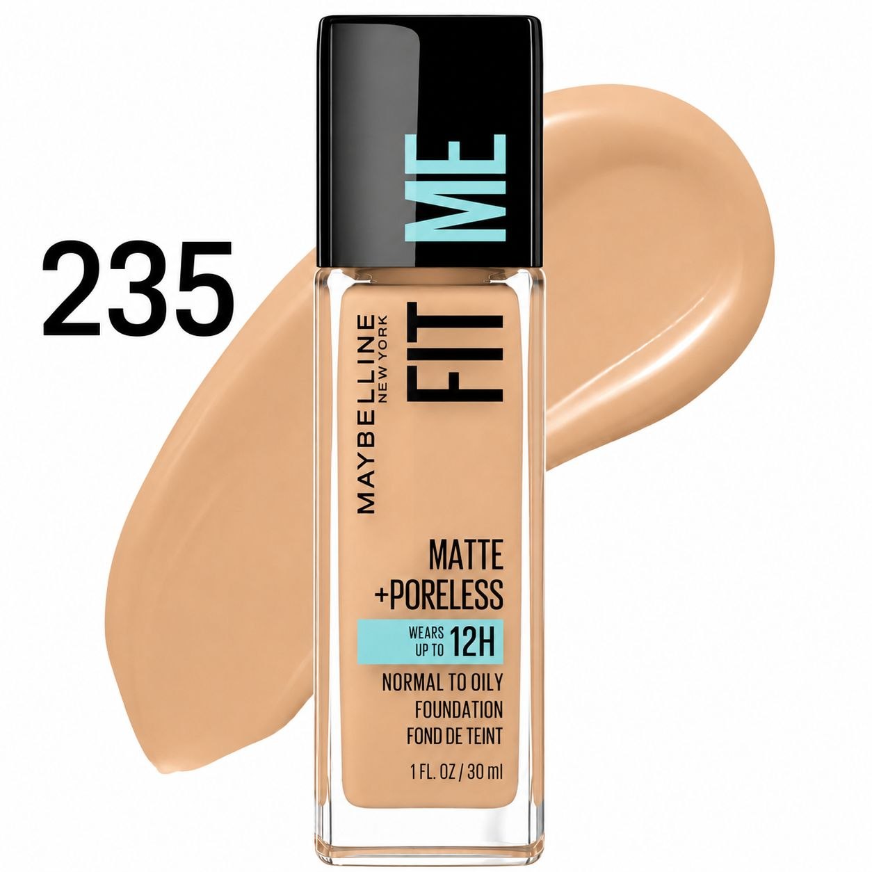 BASE DE MAQUILLAJE FIT ME MATTE 310 SUN BEIGE MAYBELLINE NEW YORK 30ML