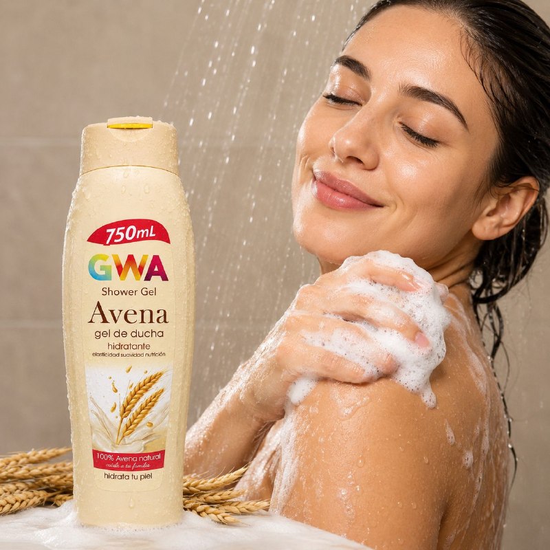 GEL DE DUCHA HIDRATANTE DE AVENA GWA CORPORATION 750ML