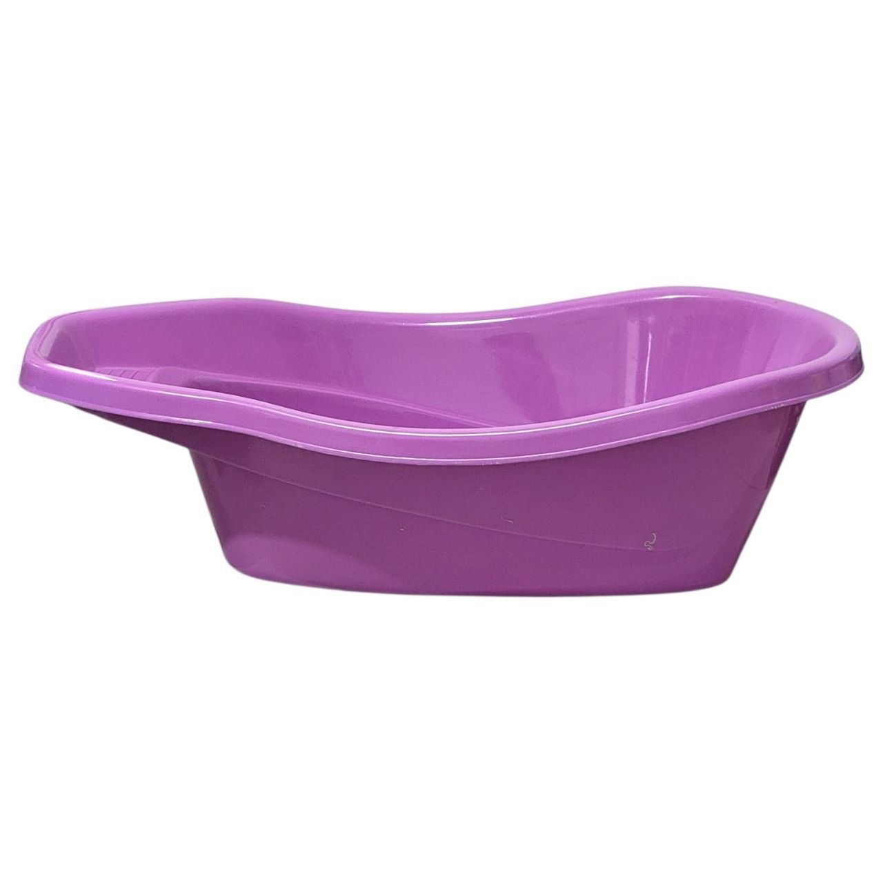 BAÑERA DE PLÁSTICO DOS POSICIONES PARA BEBÉS FACILITA LA LIMPIEZA Y SEGURIDAD