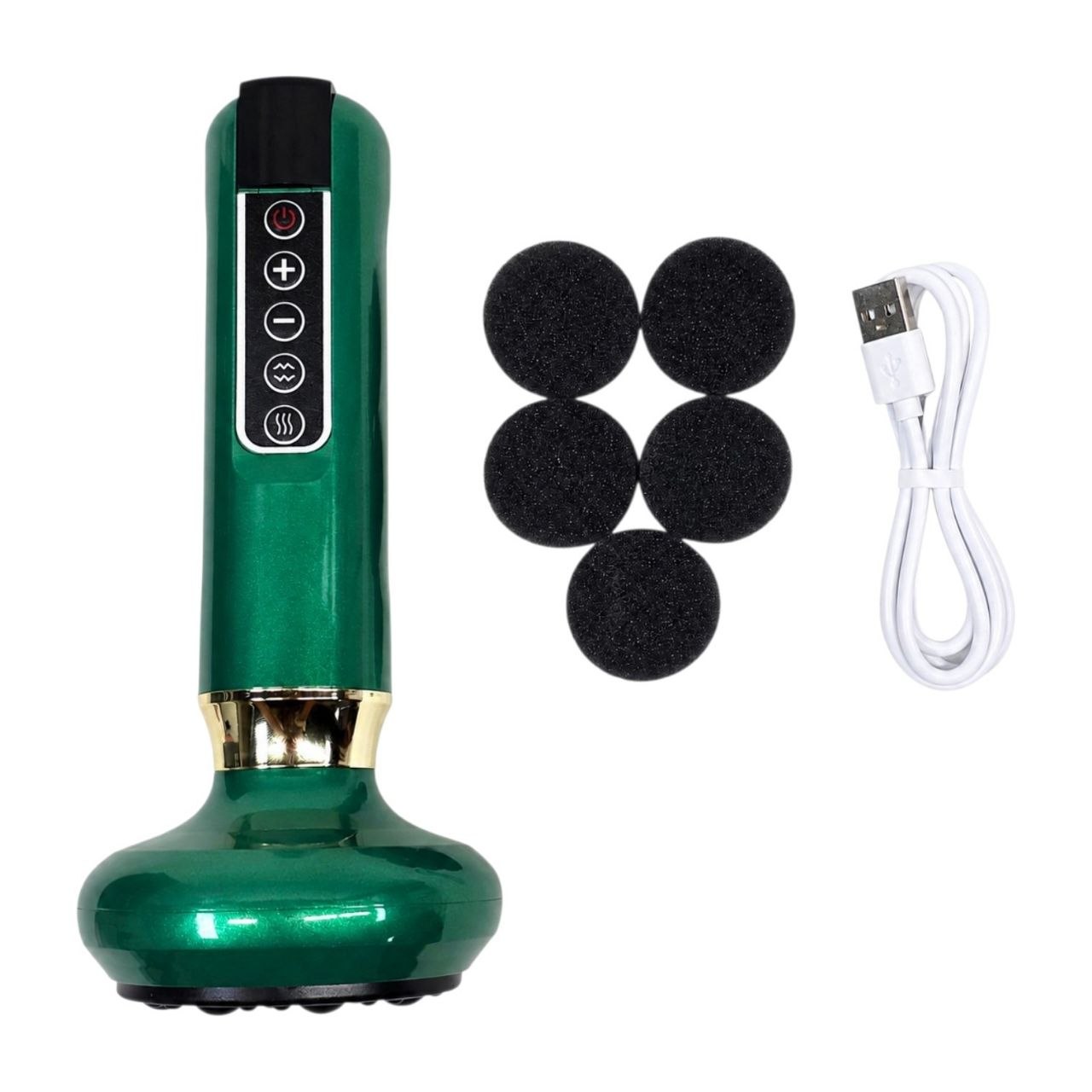 MASAJEADOR INTELIGENTE DE PRESIÓN NEGATIVA Y TERAPIA DE VENTOSAS PORTÁTIL SMART VACUUM CUPPING THERAPY DEVICE