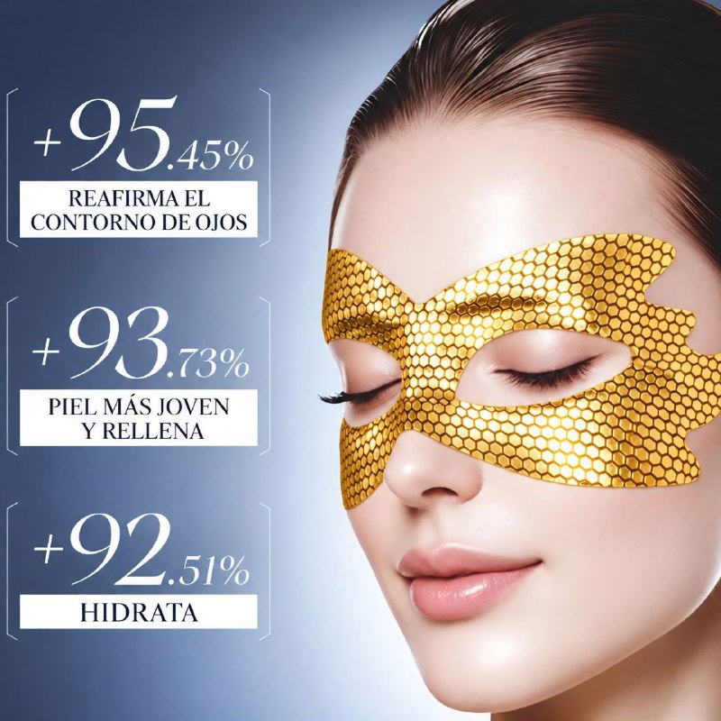 MASCARILLA FACIAL REAFIRMANTE PARA CONTORNO DE OJOS CON PEPTIDOS Y COLAGENO SADOER 15ML