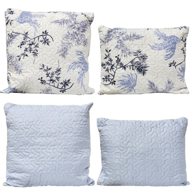JUEGO DE EDREDON REVERSIBLE DE TAMAÑO QUEEN DE 5PCS BENELI HOME
