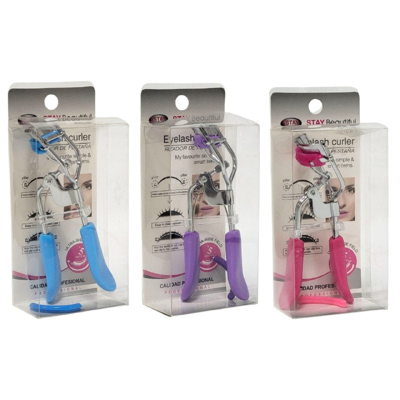 RIZADOR DE PESTAÑAS ULTRA ANGULAR EVOK 3 COLORES