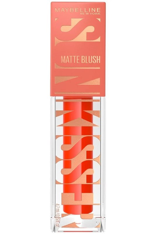 RUBOR LIQUIDO CON ACABADO MATE NATURAL TONO 35 SPRITZY ORANGE MAYBELLINE 4.7ML