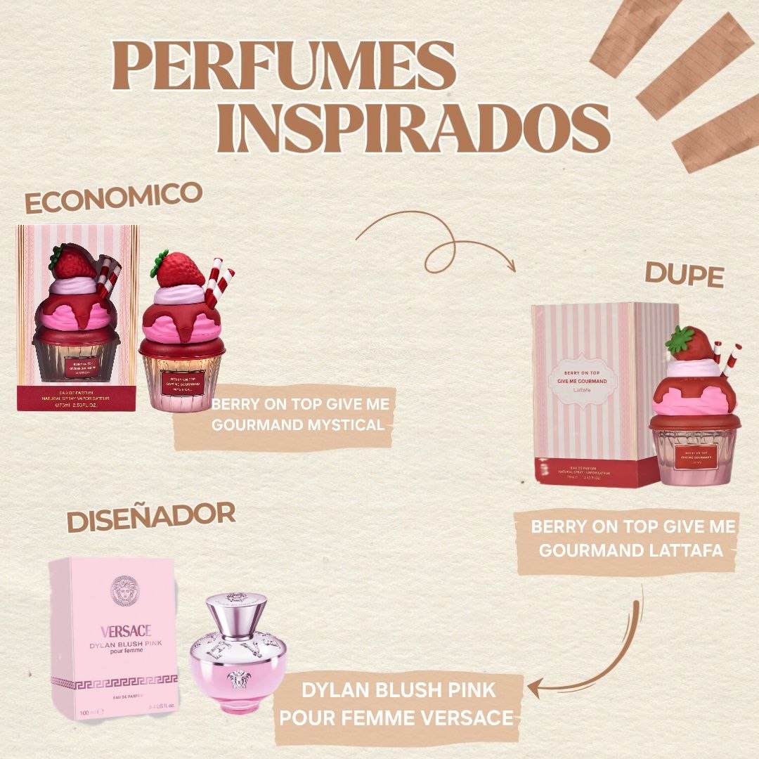GIVE ME GOURMAND BERRY ON TOP EDP 75ML (M) (AROMA SIMILAR A MYSTICAL)