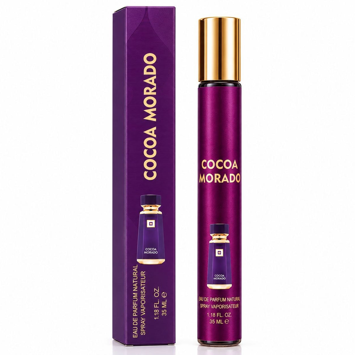PERFUME ECONÓMICO DE TUBITO COCOA MORADO EDP 35ML (M)