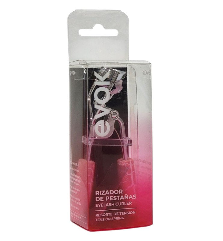 RIZADOR DE PESTAÑAS DE ACERO CON RESORTE DE TENSIÓN EVOK 11CM