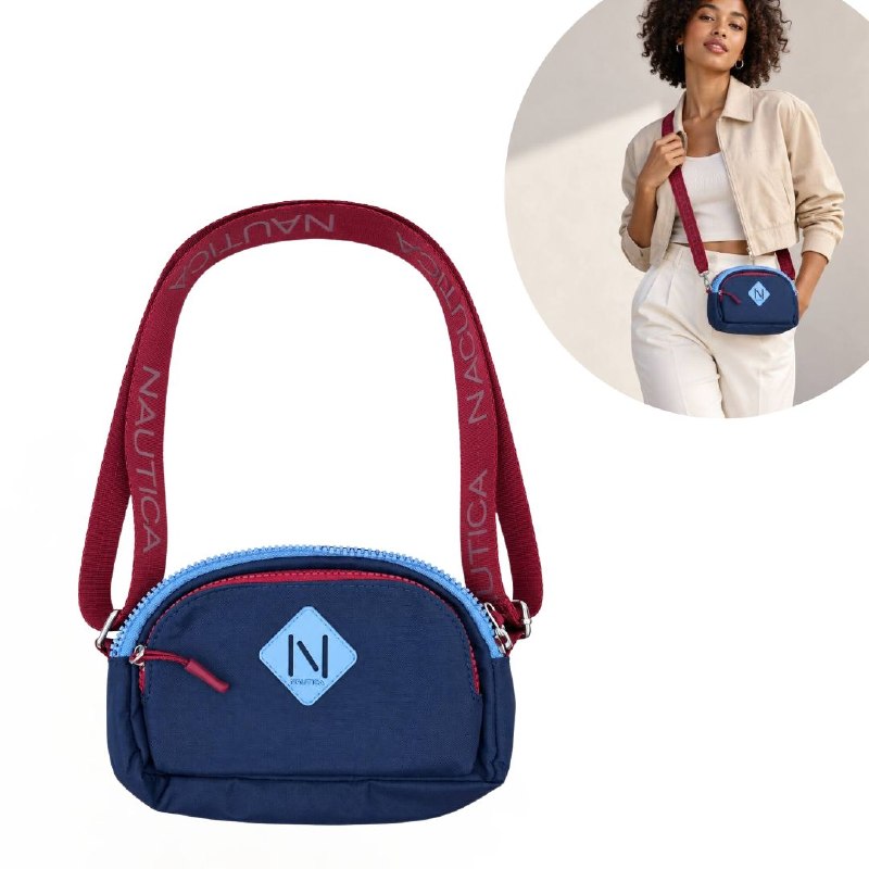 CARTERA ORIGINAL NAUTICA PARA DAMA MEDIDA 13X20CM