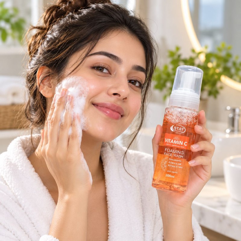 LIMPIADOR FACIAL EN SPRAY ILUMINADOR CON VITAMINA C STAY BEAUTIFUL 200ML