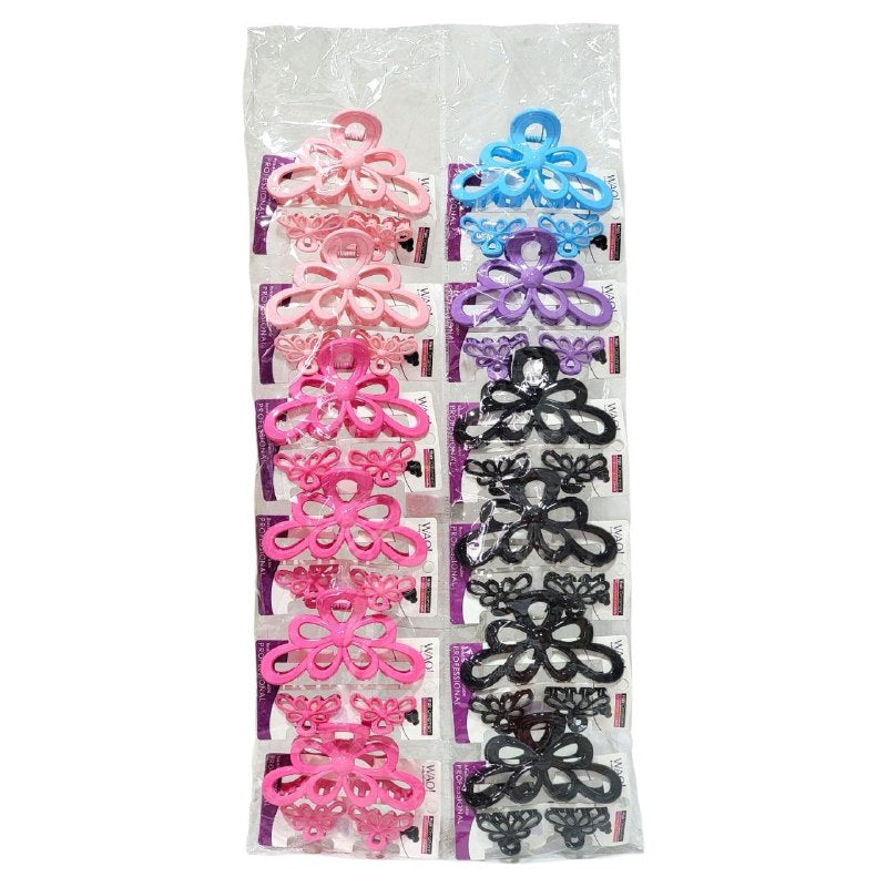 GANCHO PARA EL CABELLO EN SET DE 3PCS WAO BEAUTY 5X3CM