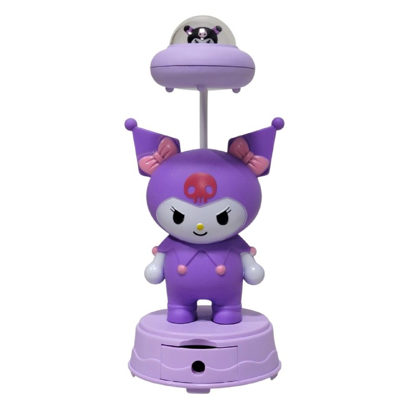 LAMPARA DE MESA RECARGABLE KUROMI CON SACAPUNTAS TABLE LAMP 3 COLORES