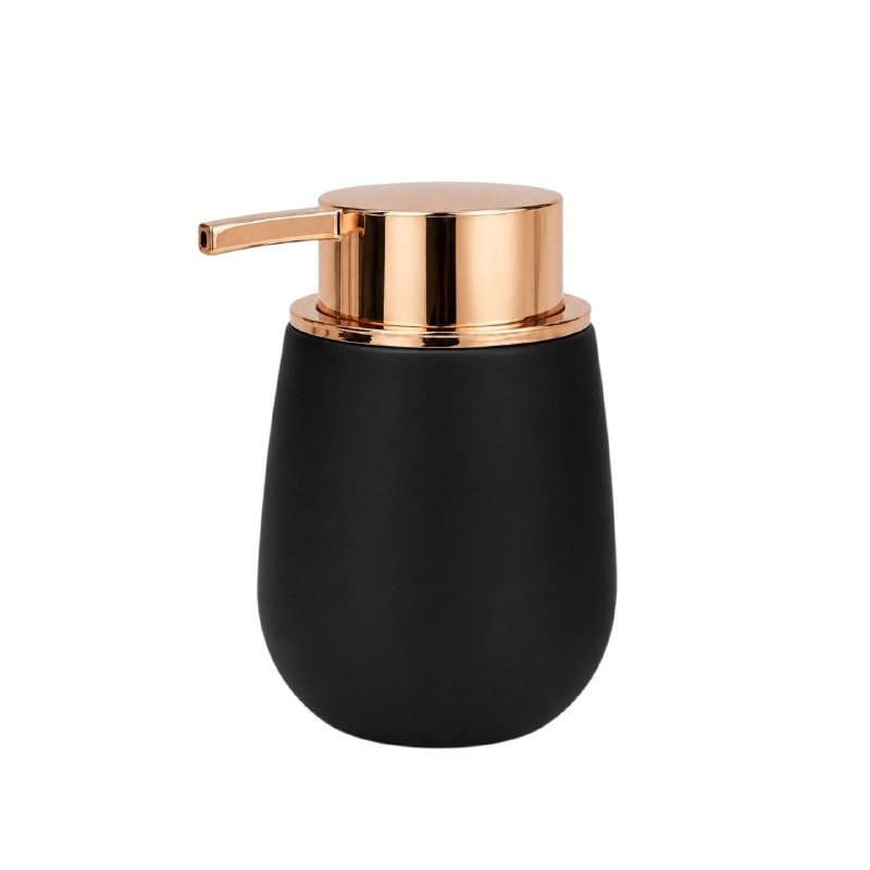 DISPENSADOR DE JABON MINIMALISTA ELEGANTE DE LUJO PARA BAÑO O COCINA Y CAPACIDAD 320ML 9.5X16X8CM