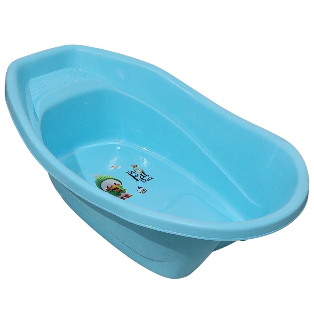 BAÑERA DE PLÁSTICO DOS POSICIONES PARA BEBÉS FACILITA LA LIMPIEZA Y SEGURIDAD