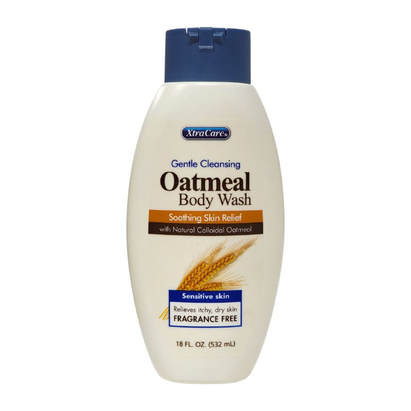GEL DE DUCHA LIMPIADOR SUAVE CON EXTRACTO NATURAL DE AVENA, ESPUMA ABUNDANTE QUE LIMPIA SUAVEMENTE LA PIEL DEJANDOLA SUAVE Y TERSA XTRA CARE 532ML