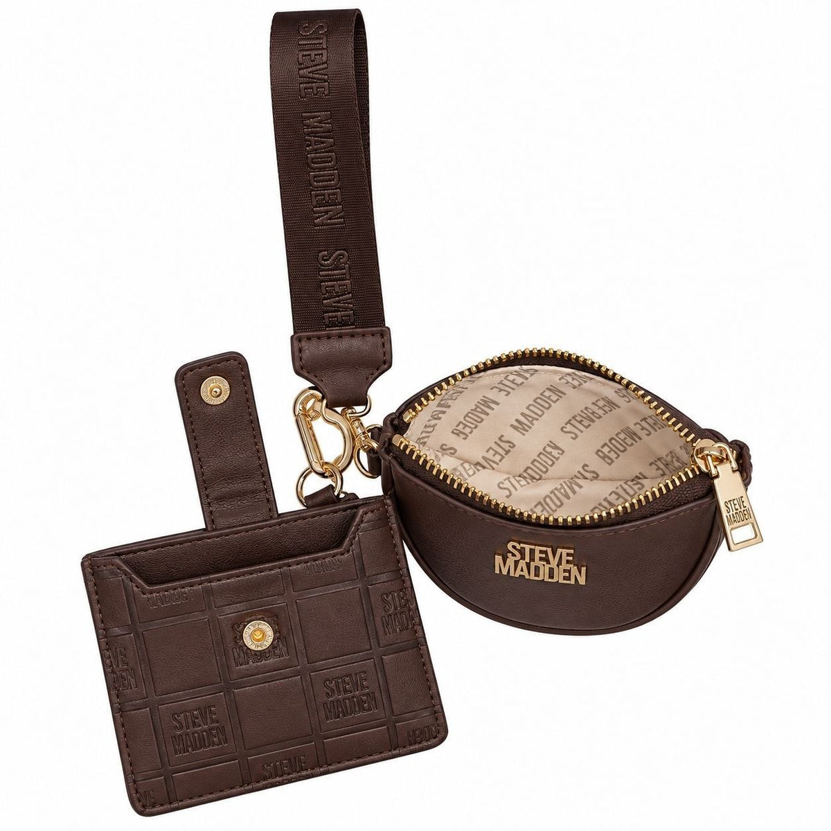 SET DE MONEDERO ORIGINAL STEVE MADDEN PARA DAMA