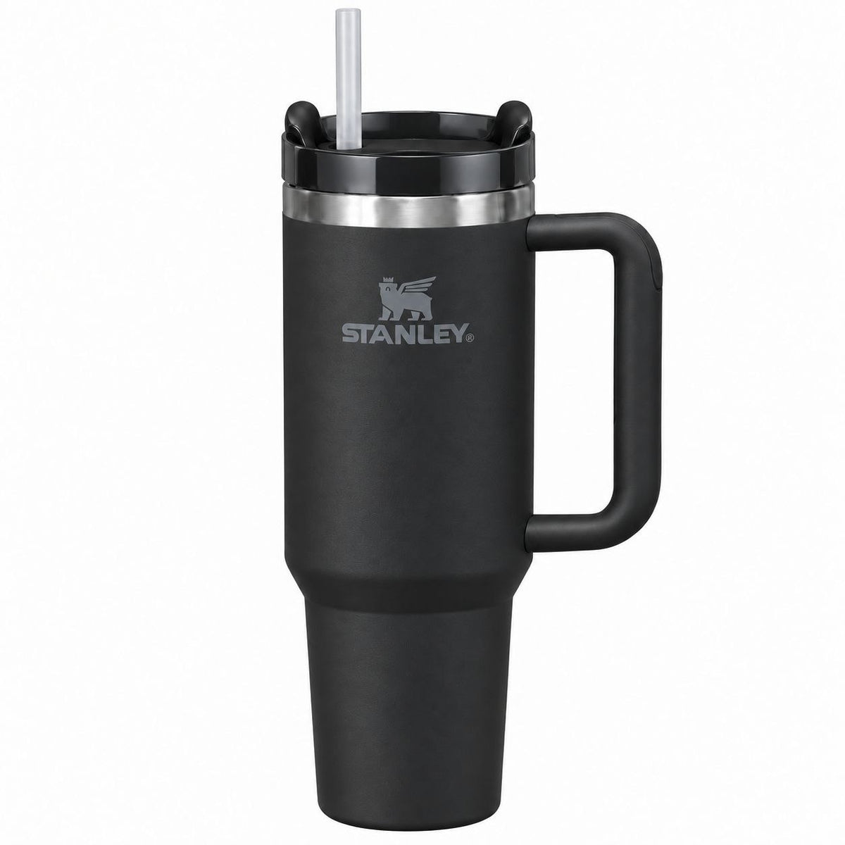 VASO TÉRMICO DE ACERO INOXIDABLE CON ASA Y PAJILLA STANLEY 1.18L