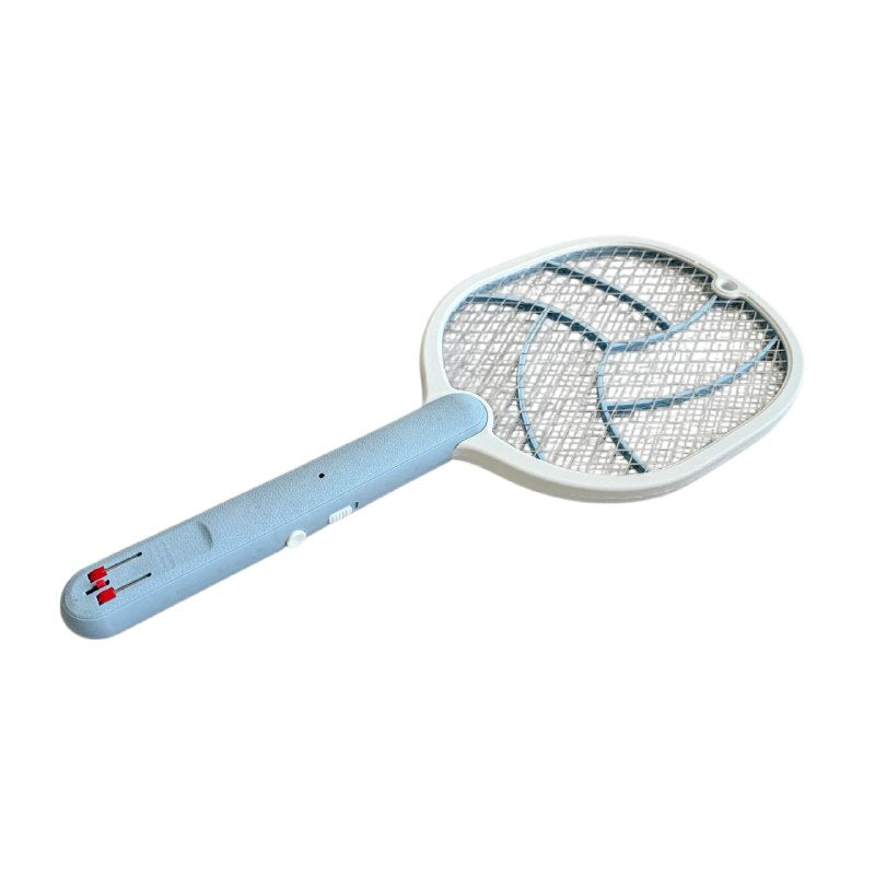 RAQUETA MATA MOSQUITOS ELECTRICA, ELIMINA ZANCUDOS Y MOSCAS AL INSTANTE, LIGERAS Y FACILES DE USAR 20X47CM