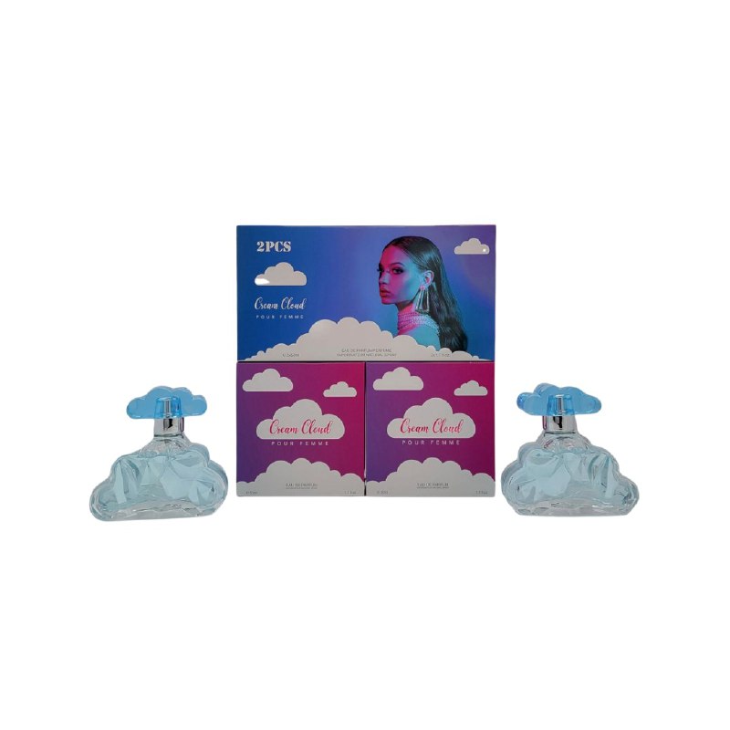SET DE PERFUME CREAM CLOUD POUR FEMME EDP 50MLX2 (M)