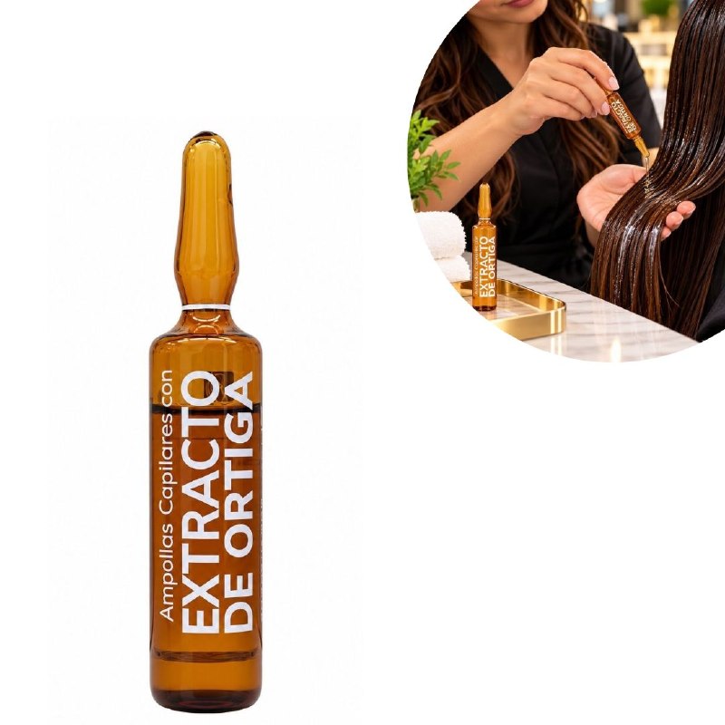 TRATAMIENTO CAPILAR FORTIFICANTE Y PURIFICANTE EN AMPOLLA CON EXTRACTO DE ORTIGA MAXYBELT PROFESSIONAL 10ML