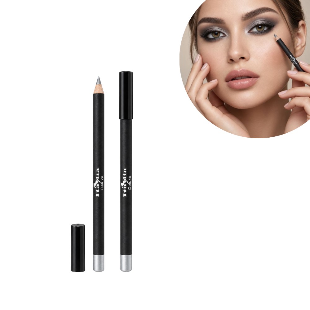 LÁPIZ DELINEADOR DE OJOS ITALIA DELUXE TONO 1005 SILVER 1.5G