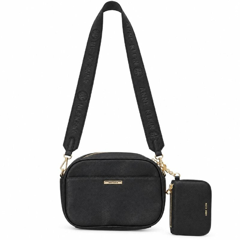 CARTERA ORIGINAL ANNE KLEIN PARA DAMA INCLUYE MONEDERO, 13X20CM 20X25CM